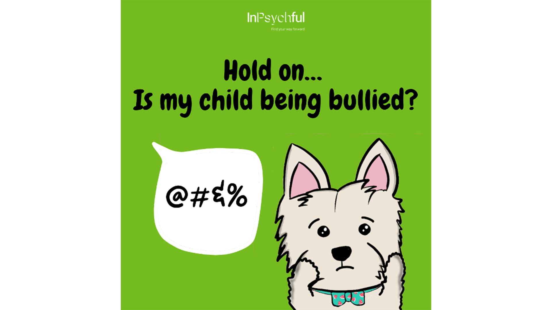 hold on... is my child being bullied